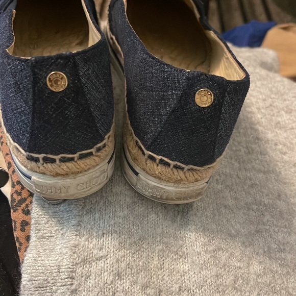 Jimmy Choo espadrilles Sz 7 - Picture 5 of 5